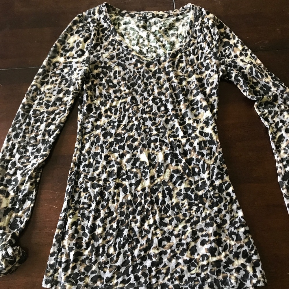 Express Leopard print top